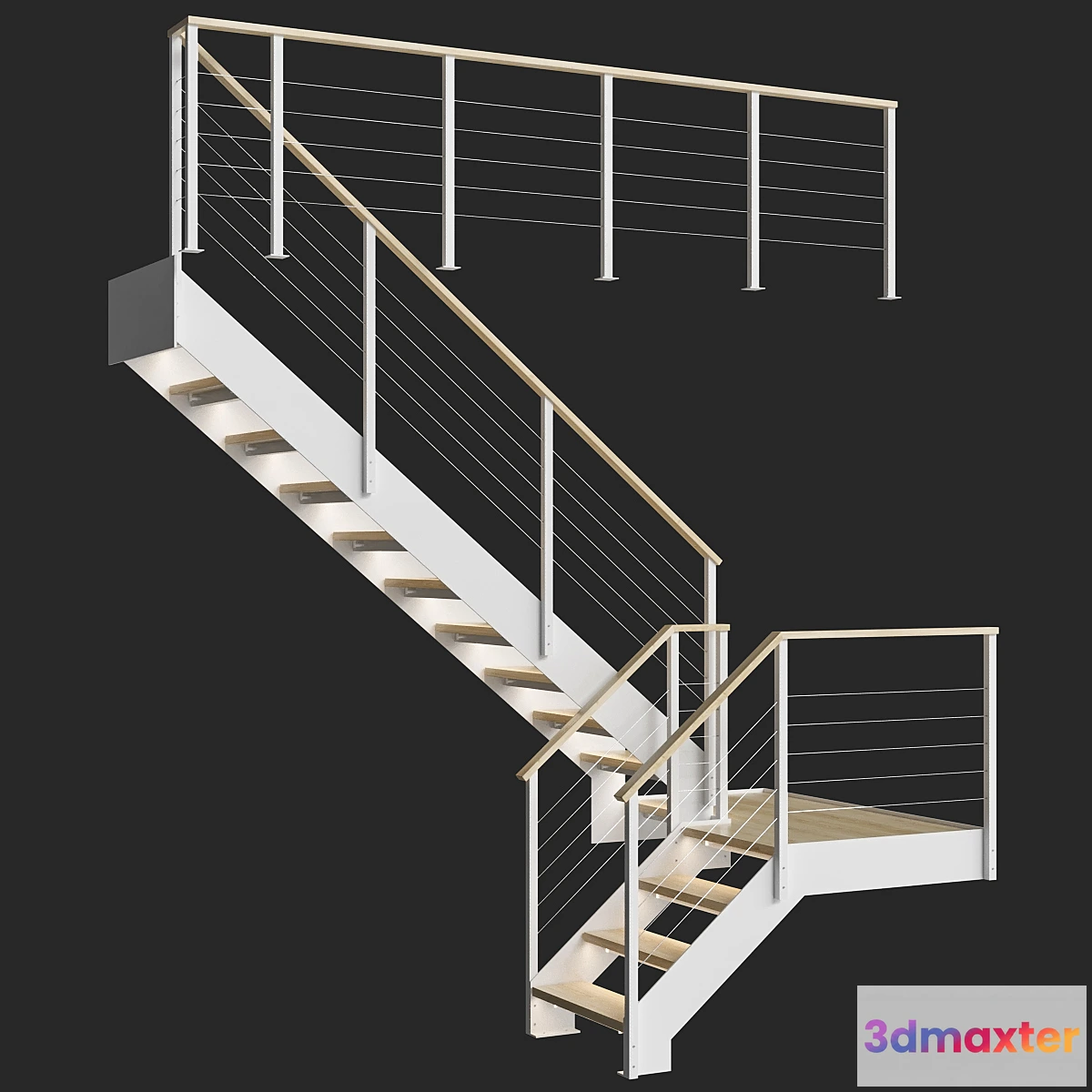 856879 - Staircase Loft White - No.3