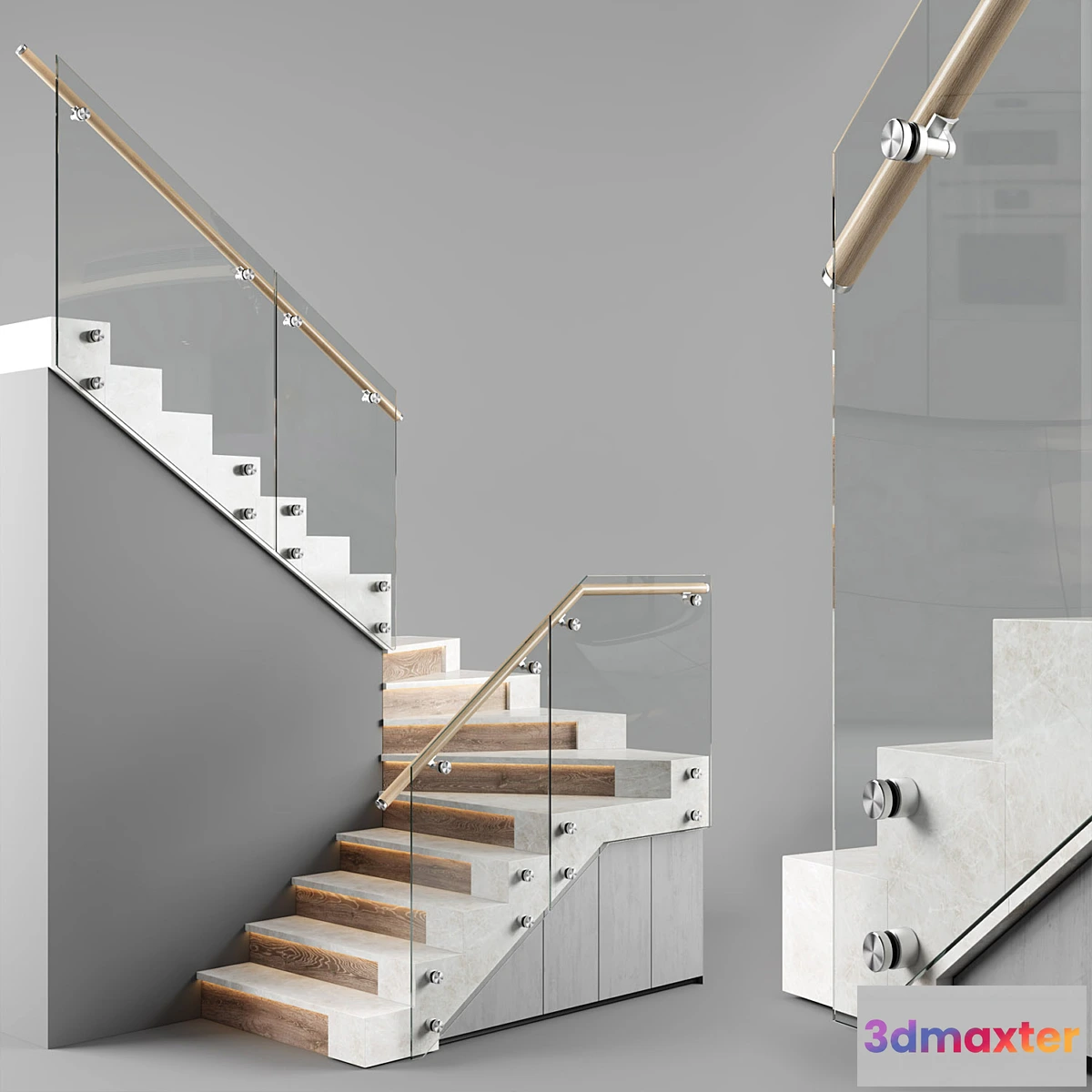 904074 - Modern interior stair
