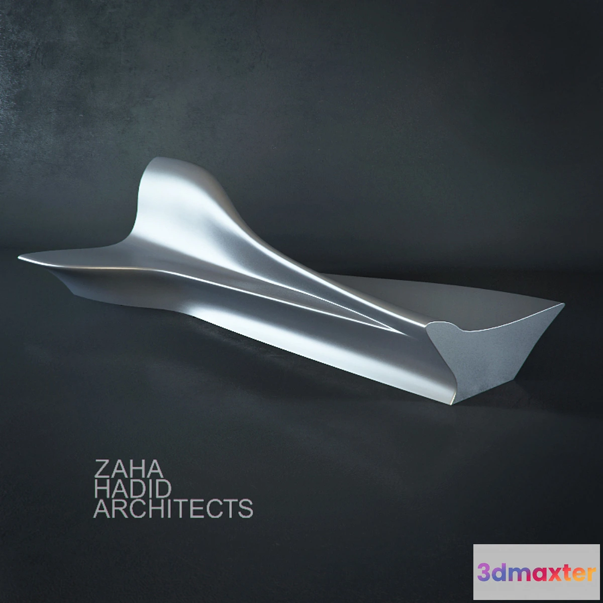 1274036 - zaha hadid bench 3D Max