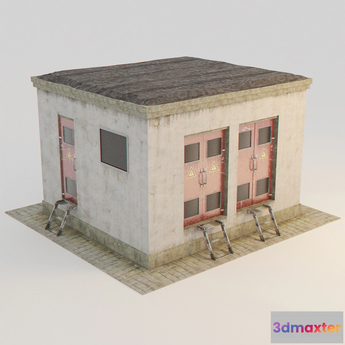 1283754 - transformer substation - No.2 3D Max