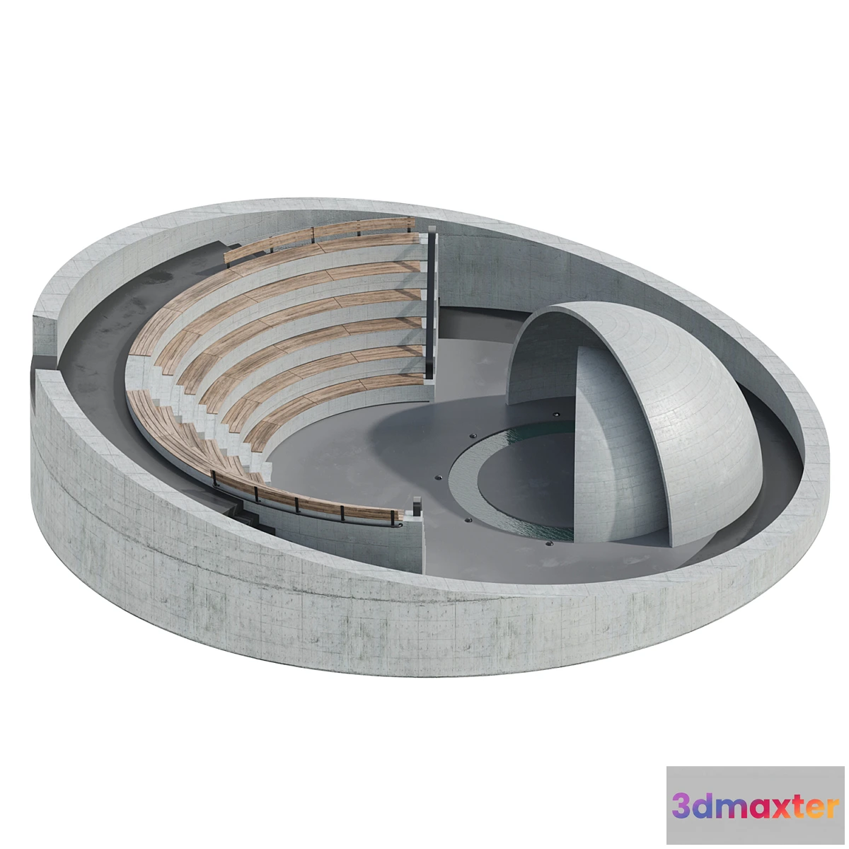 1295784 - Amphitheater - No.2 3D Max