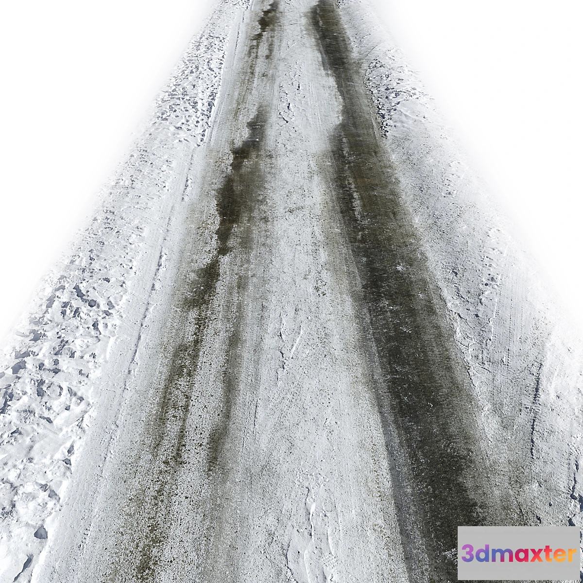 1302594 - Snowy road 3D Max