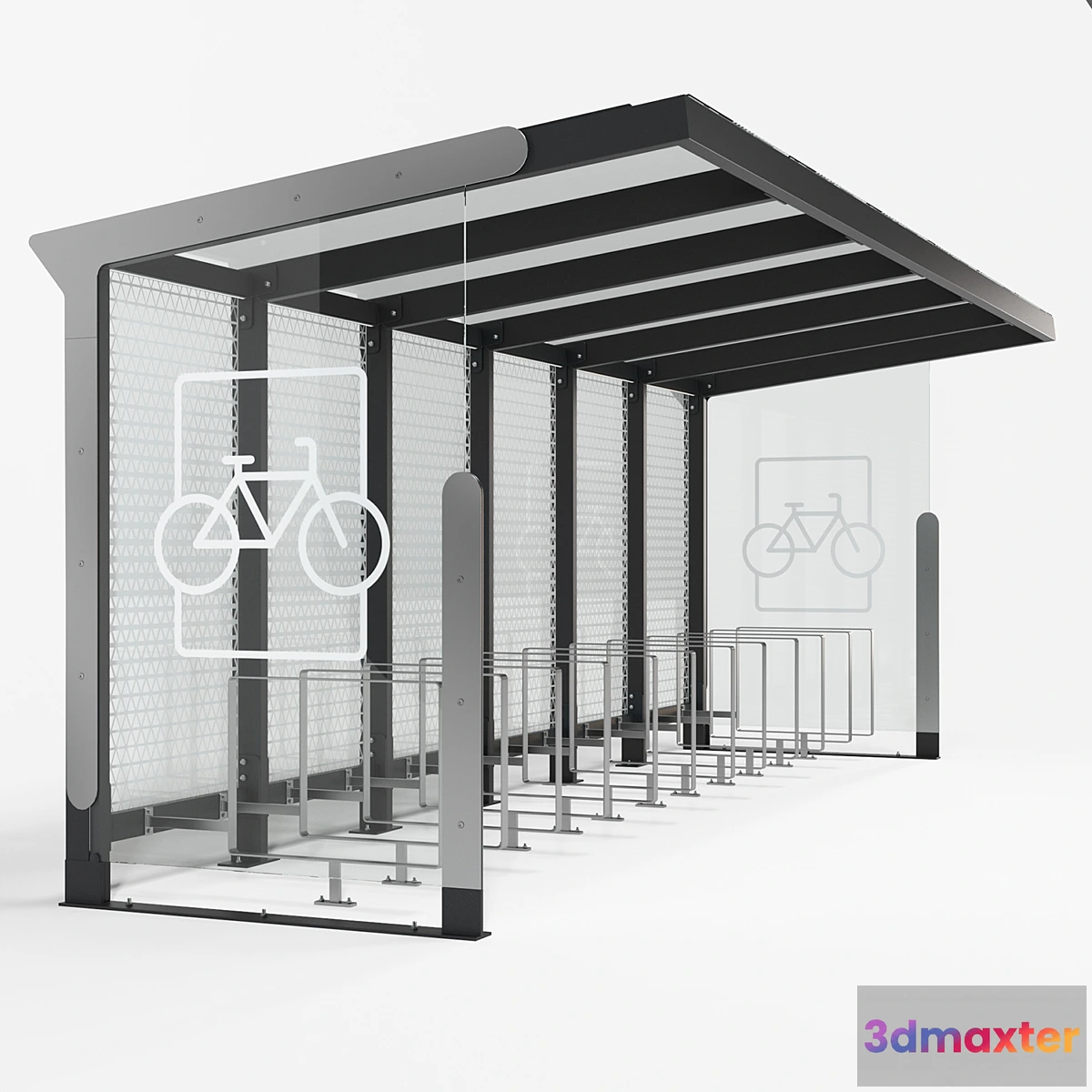 1303301 - Bicycle parking 3D Max