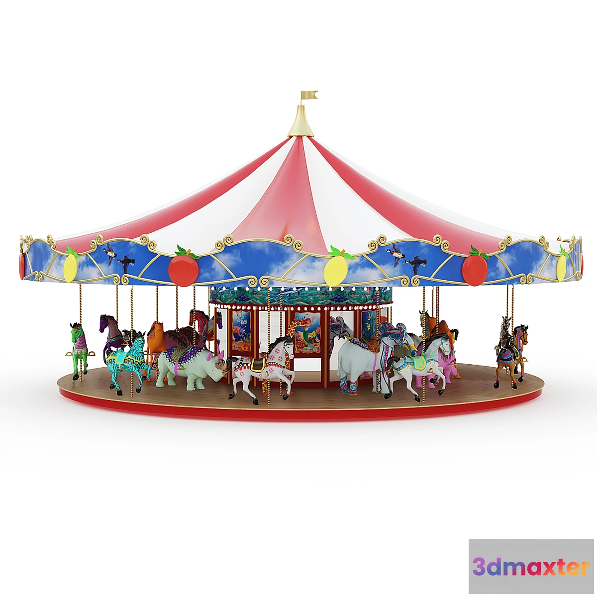 1303830 - Carousel - No.4 3D Max