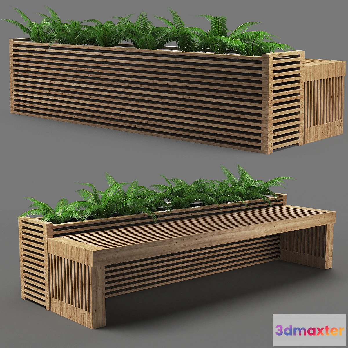 1308978 - bench602-250cm 3D Max