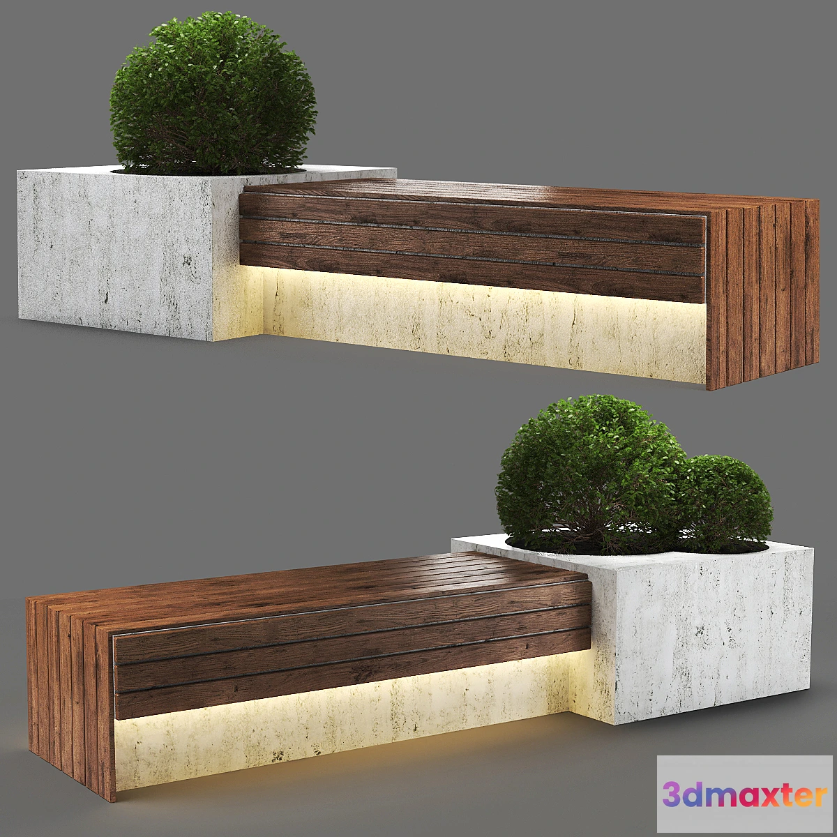 1326881 - bench1150-280cm 3D Max