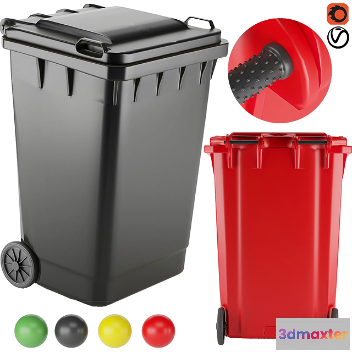 1328972 - Garbage box 1 3D Max