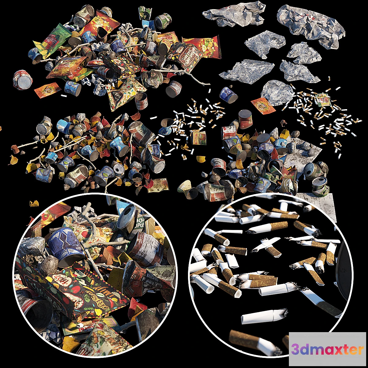 1345887 - Garbage 3D Max