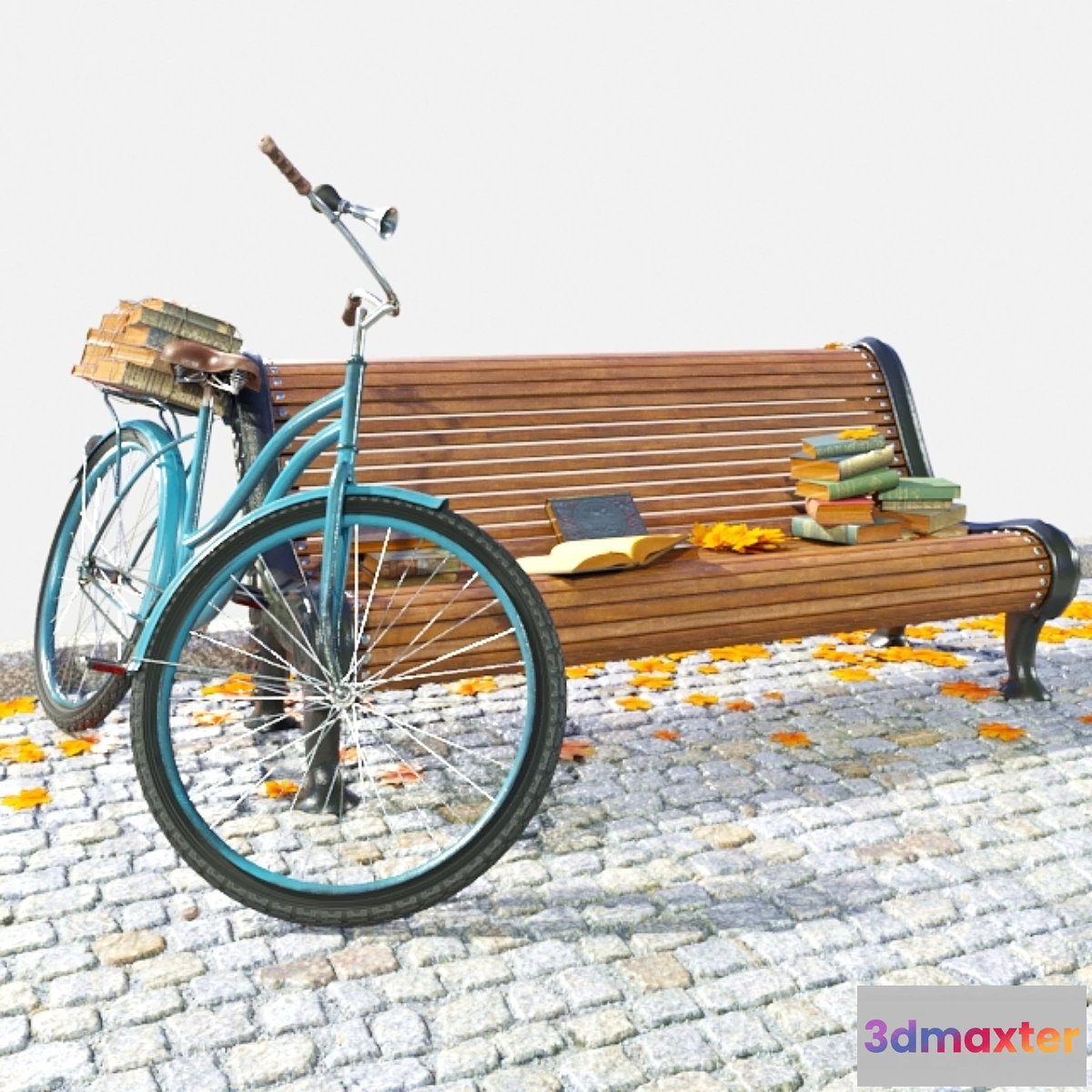 1350645 - On the way from school 3D Max