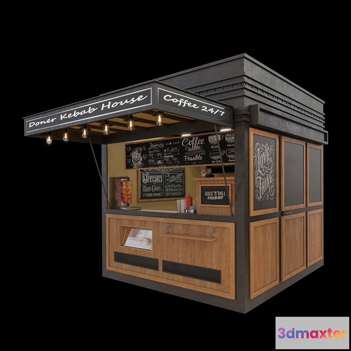 1352318 - Snack Place Döner 3D Max