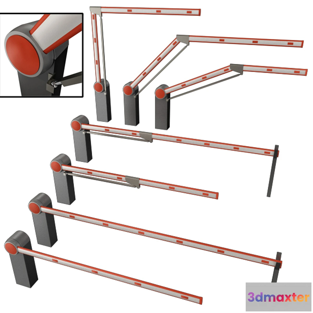 1357165 - Automatic barrier _ Automatic Barrier - No.2 3D Max