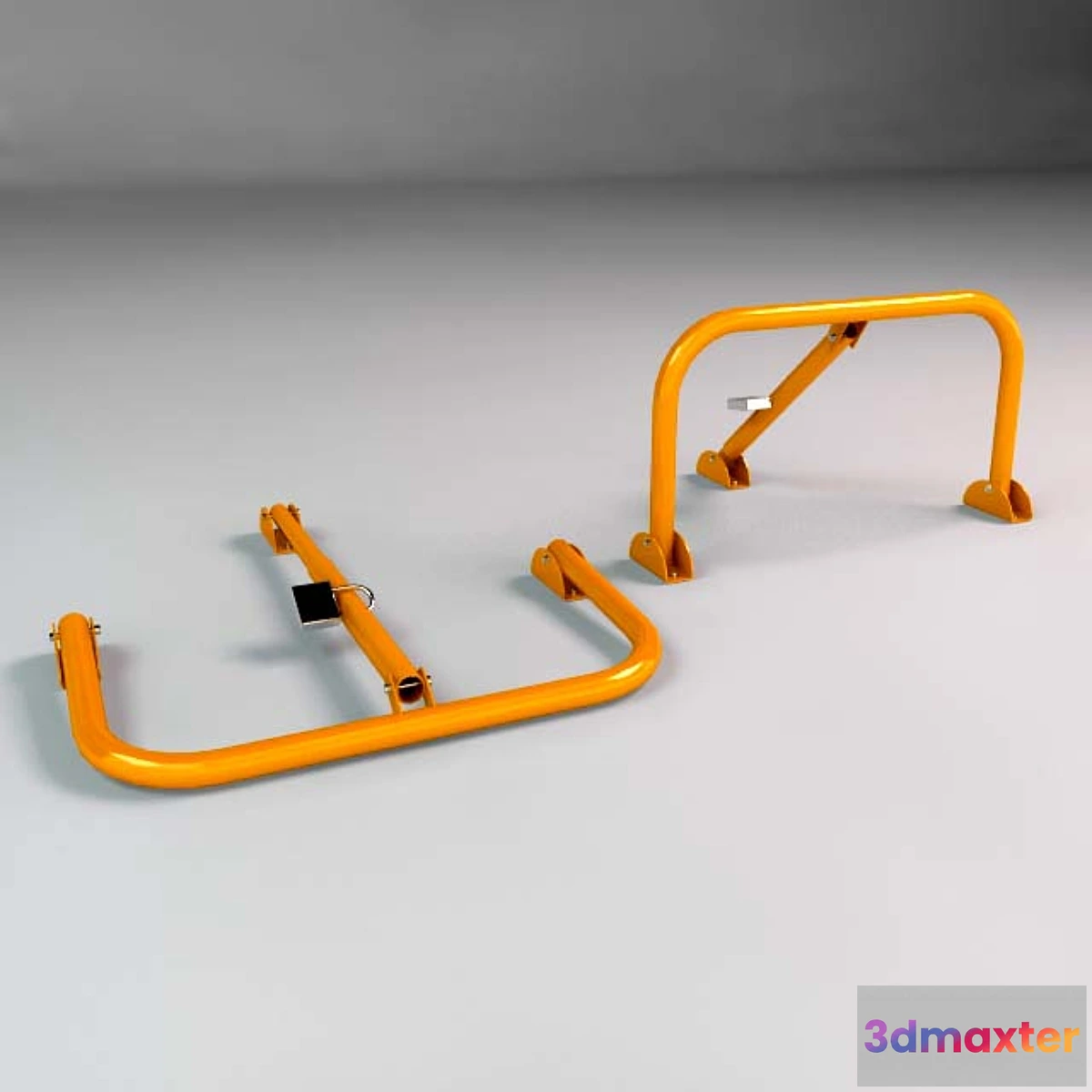 1392112 - Parking barrier 3D Max