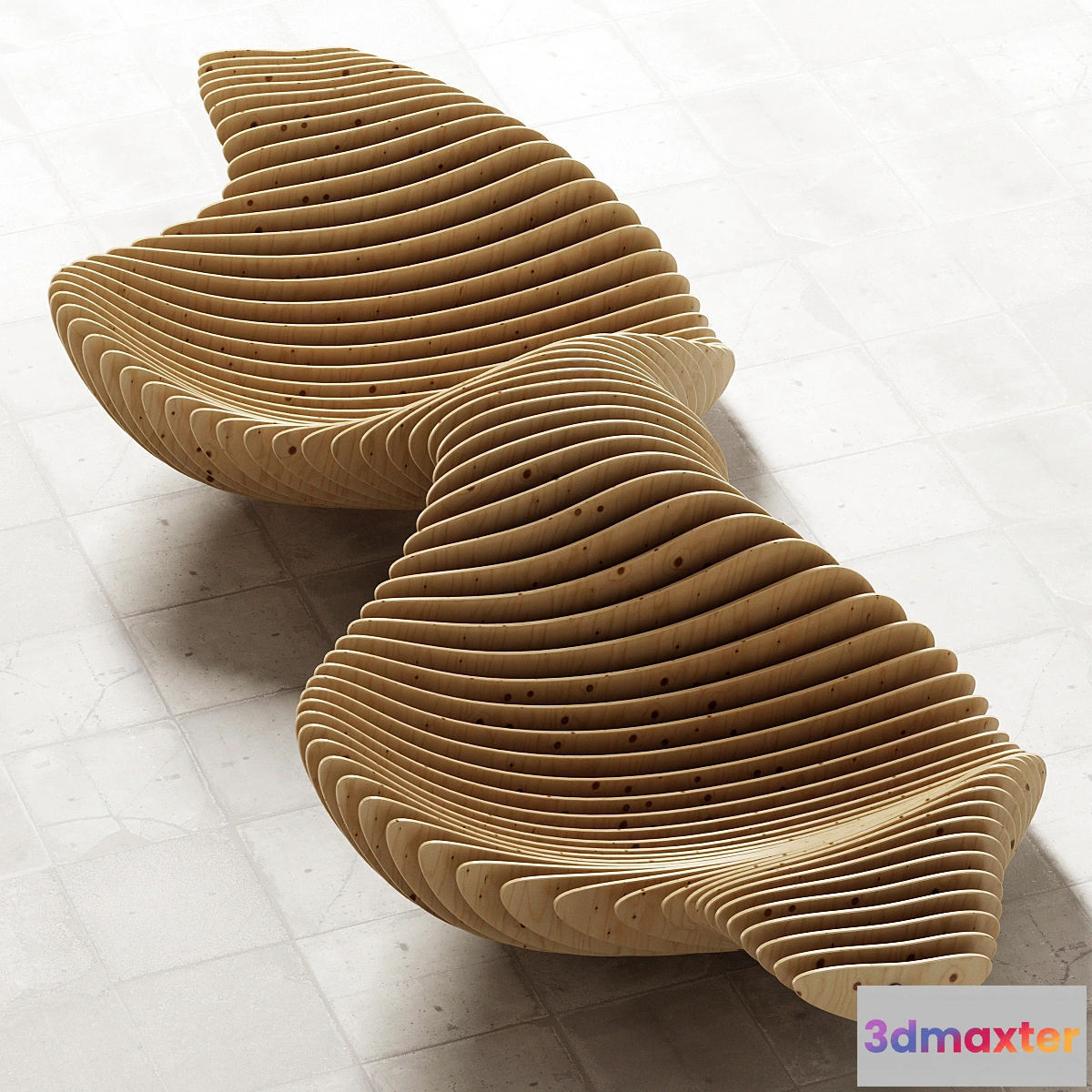 1395546 - Parametric bench 3D Max