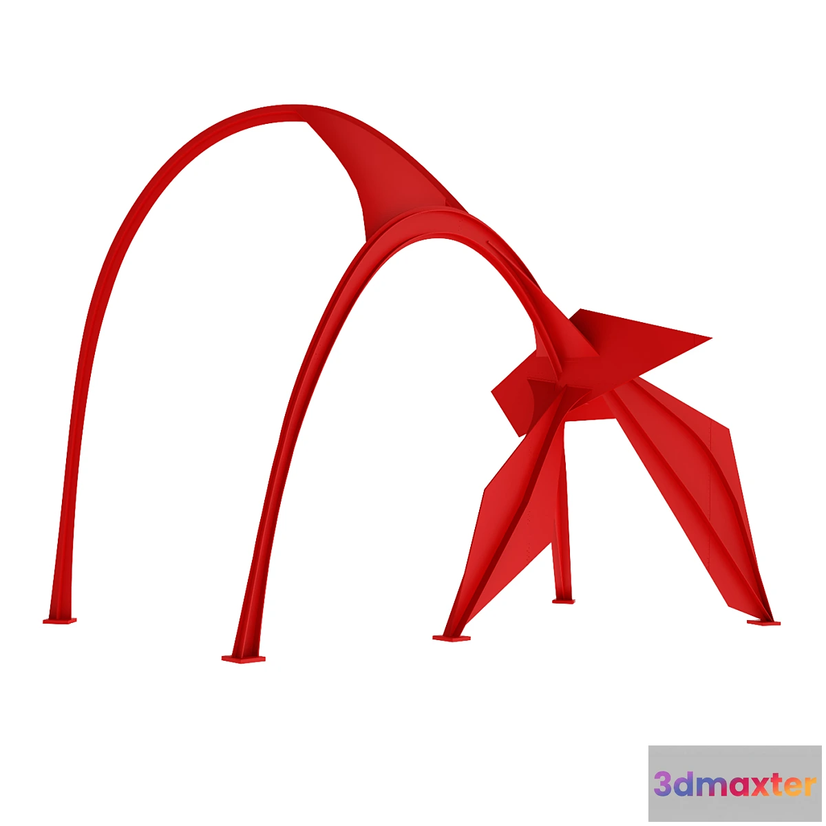 1396200 - Flamingo sculpture in Chicago 3D Max