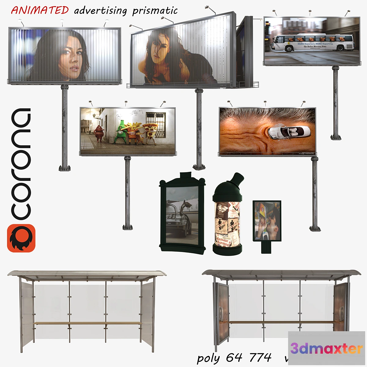 1399124 - Street_advertising 3D Max