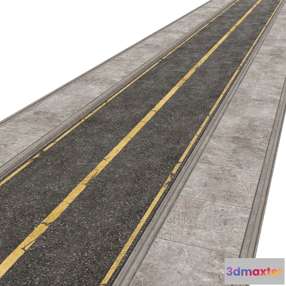 1400562 - Road asphalt 3D Max