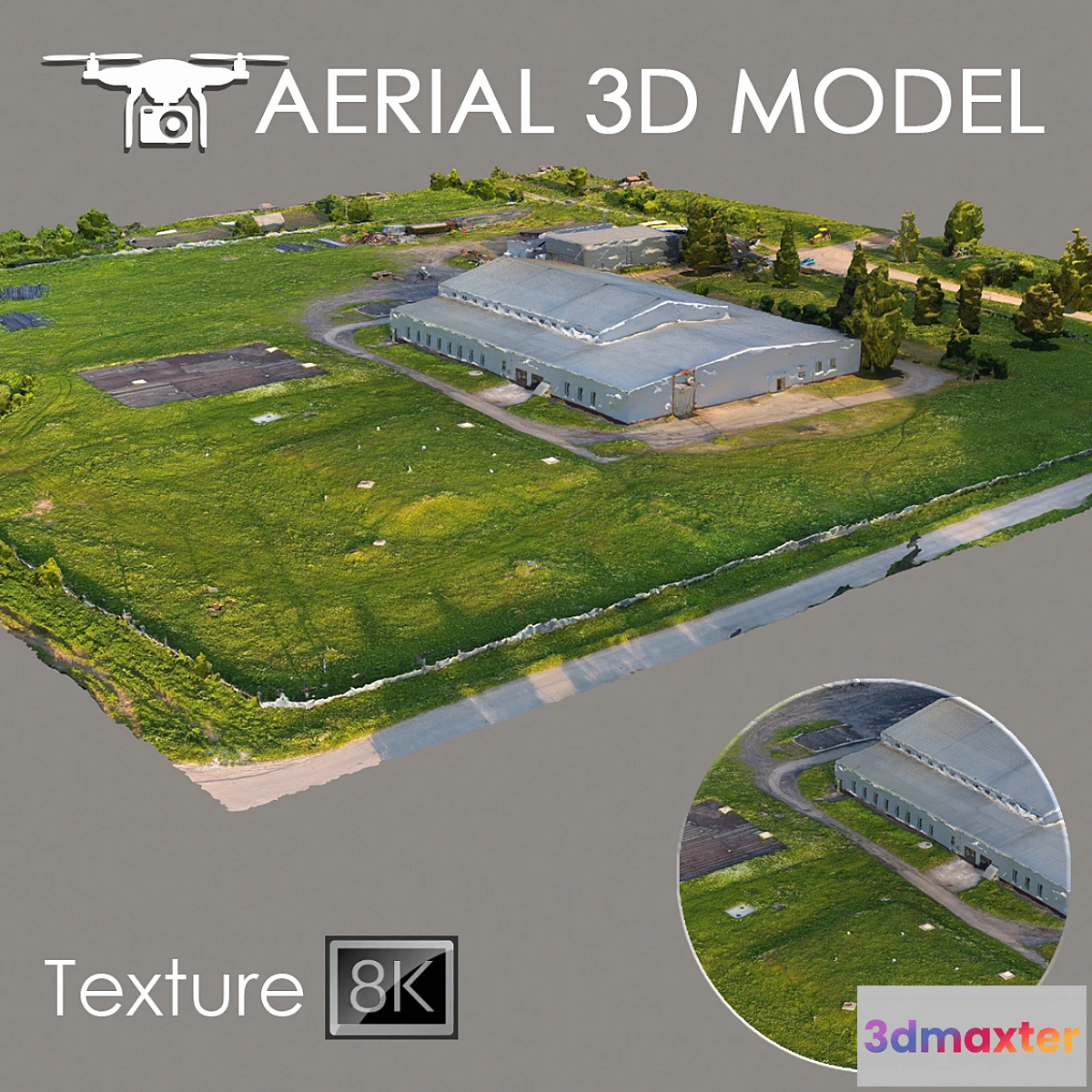 1401104 - Aerial scan 17 3D Max