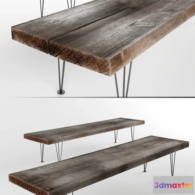 1401110 - Bench 3D Max