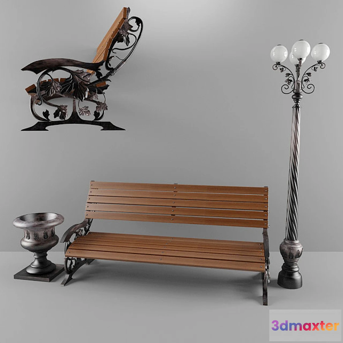 1401162 - bench 3D Max