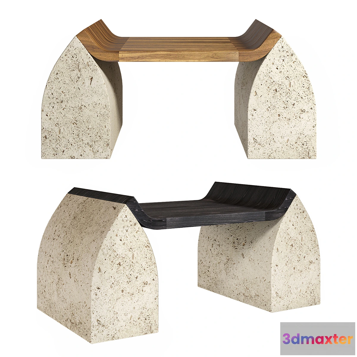 1407510 - Traaf Bench by TIM VRANKEN 3D Max