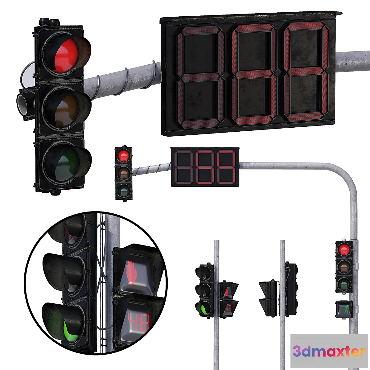 1410444 - Street Props SET 08 3D Max