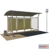1410852 - Bus stop; bus stop 3D Max