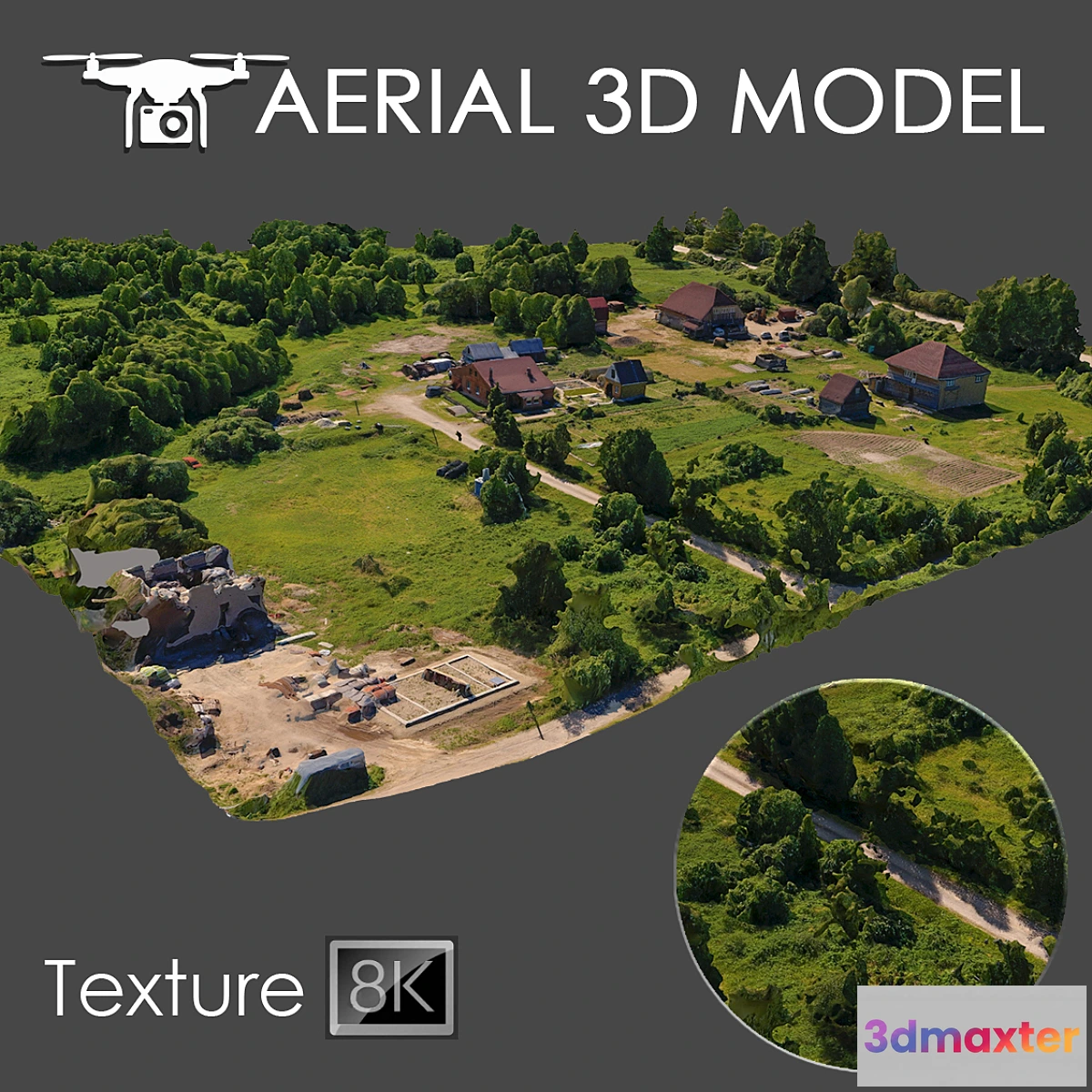 1422172 - Aerial scan 9 3D Max