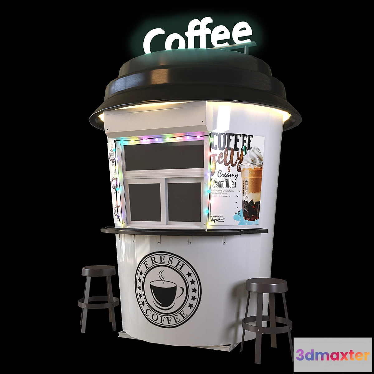 1423438 - Coffee_shop 3D Max
