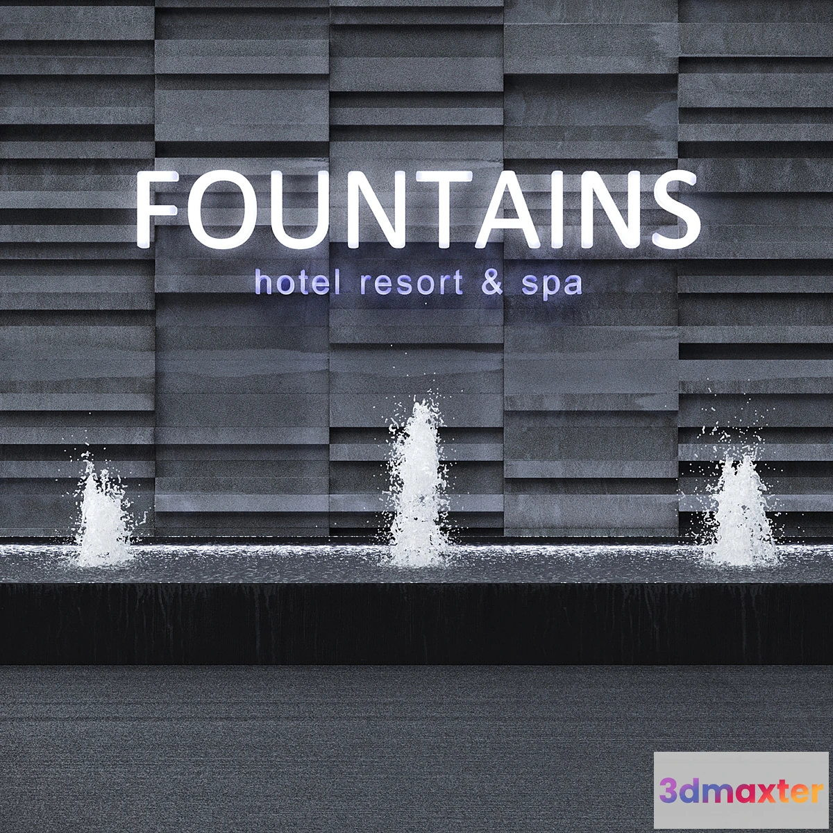 1430296 - Fountains Fountains 3D Max