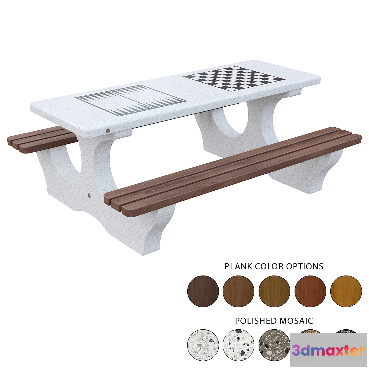 1452106 - Concrete Play Table 115 3D Max