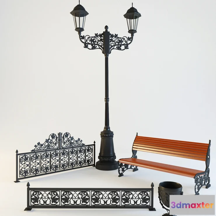 1454058 - Ensemble “Branch Of Hop” 3D Max