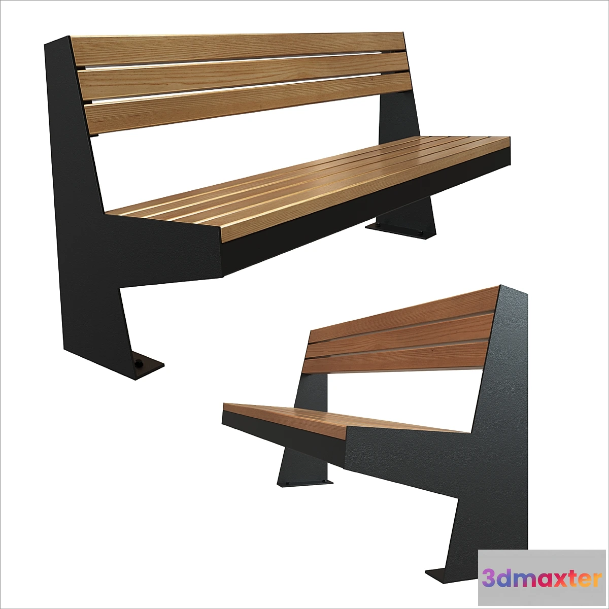 1460074 - bench Park 4 3D Max