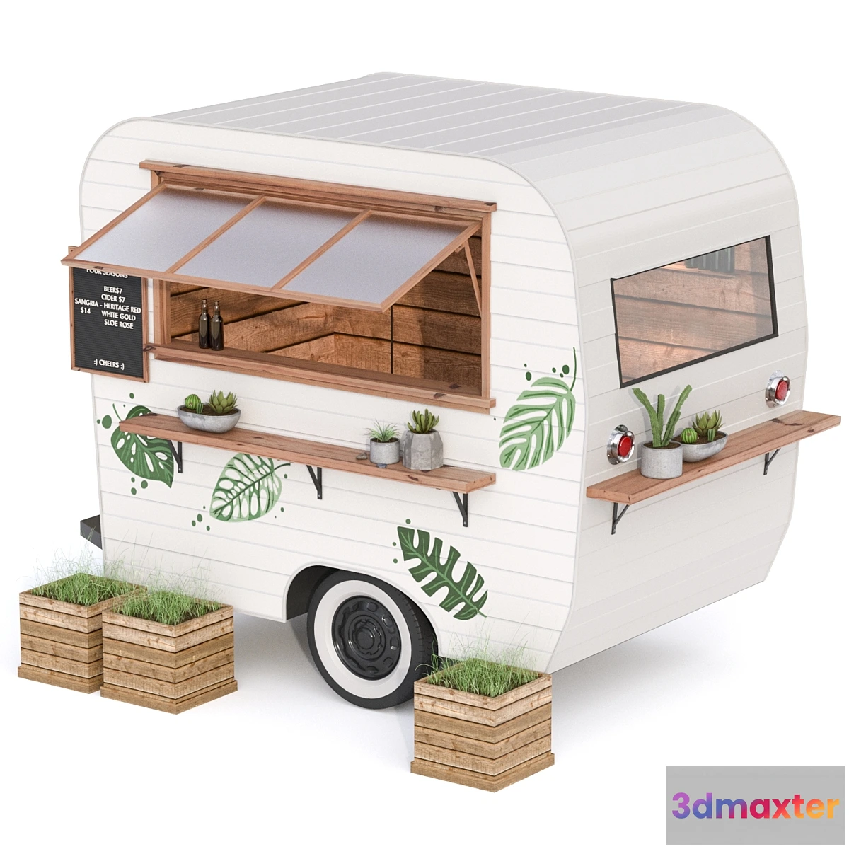 1463884 - Food_truck 3D Max