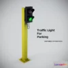 1473076 - Traffic lights for parking 3D Max