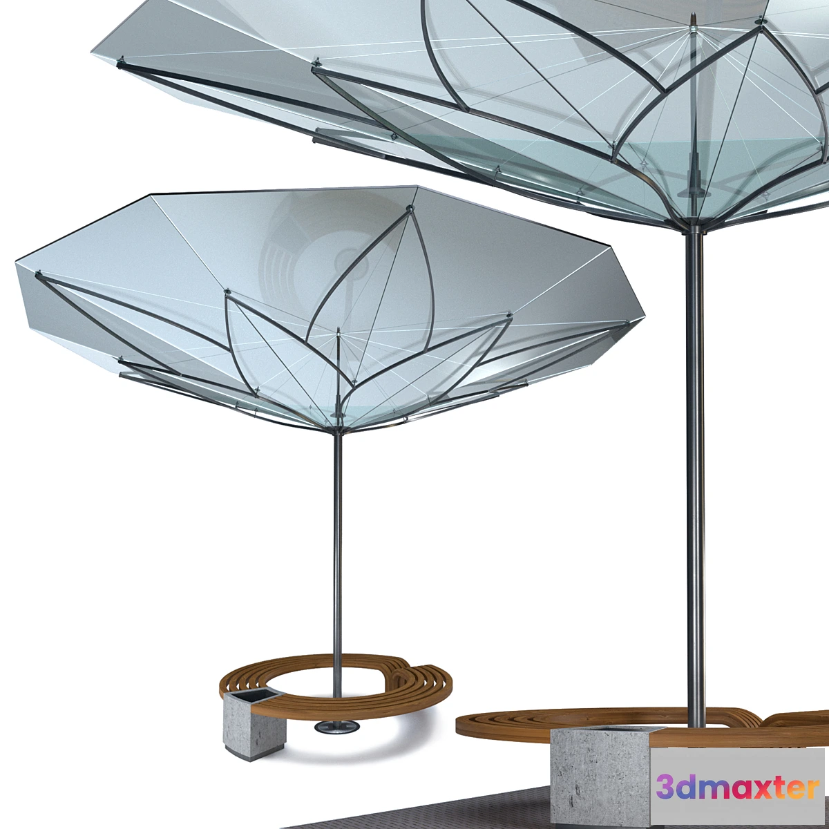 1478820 - Bus stop 01 3D Max