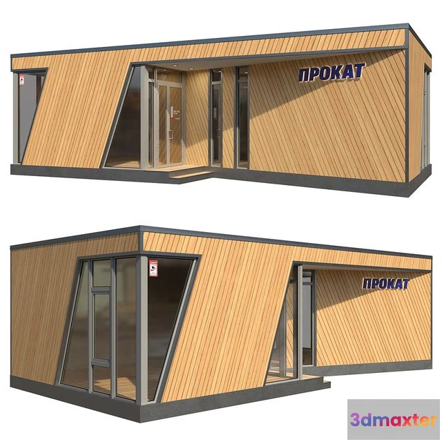 1538584 - Park pavilion 3 3D Max