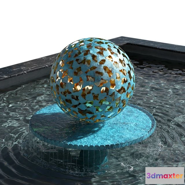 1540113 - Fountain - Water Mantle by David Harber 3D Max