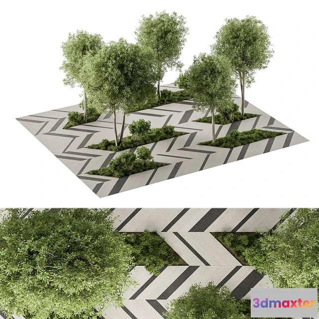 1541119 - Urban and Environment Element Set 48 3D Max