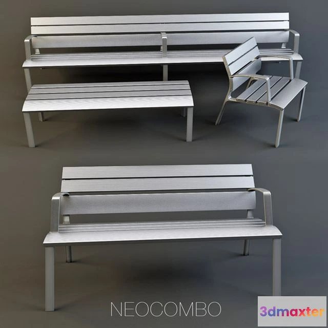 1555155 - Bench Neocombo 3D Max
