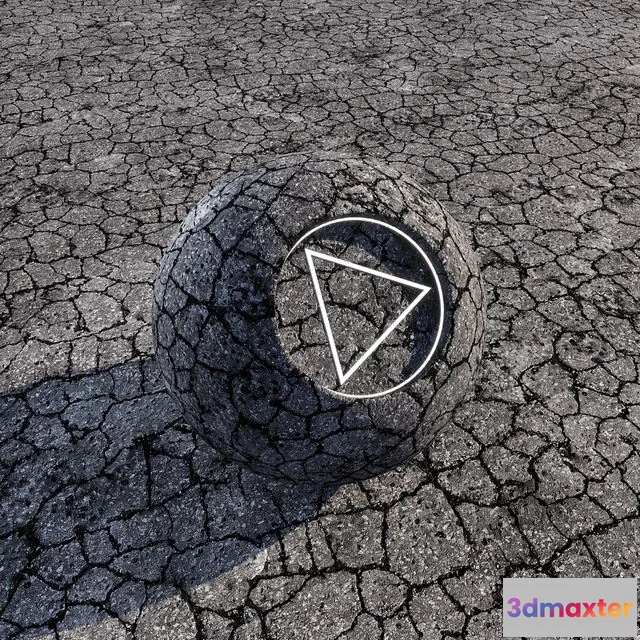 1561633 - Cracked Asphalt 3D Max
