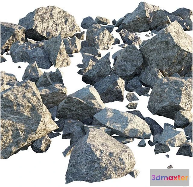1564906 - Stones 3D Max