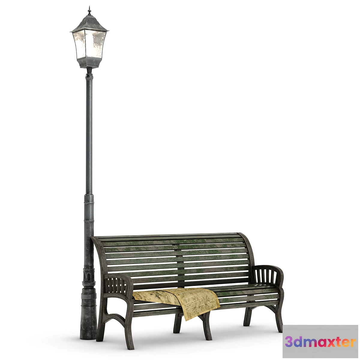 543605 - Bench. Lamp