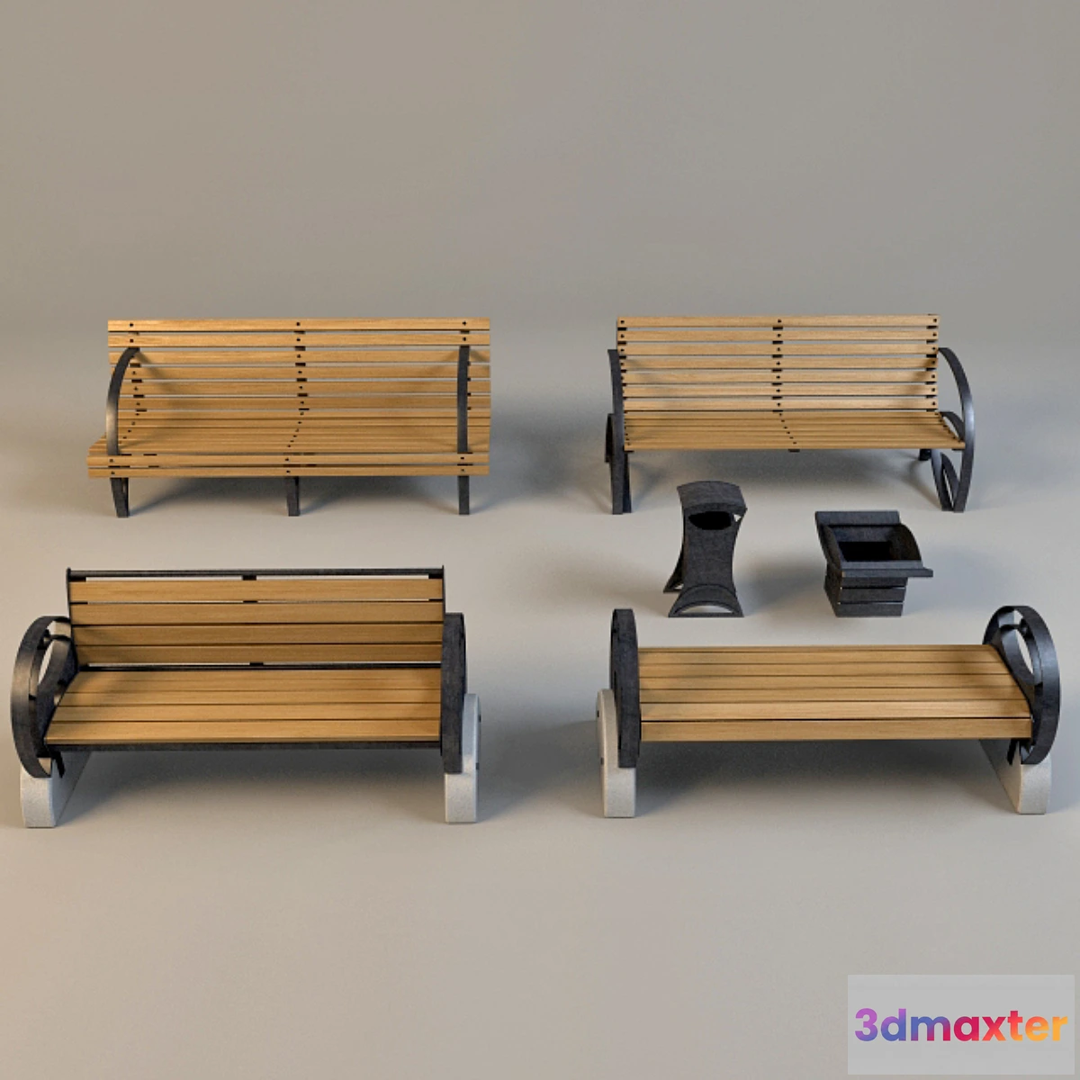 642795 - Benches and urns