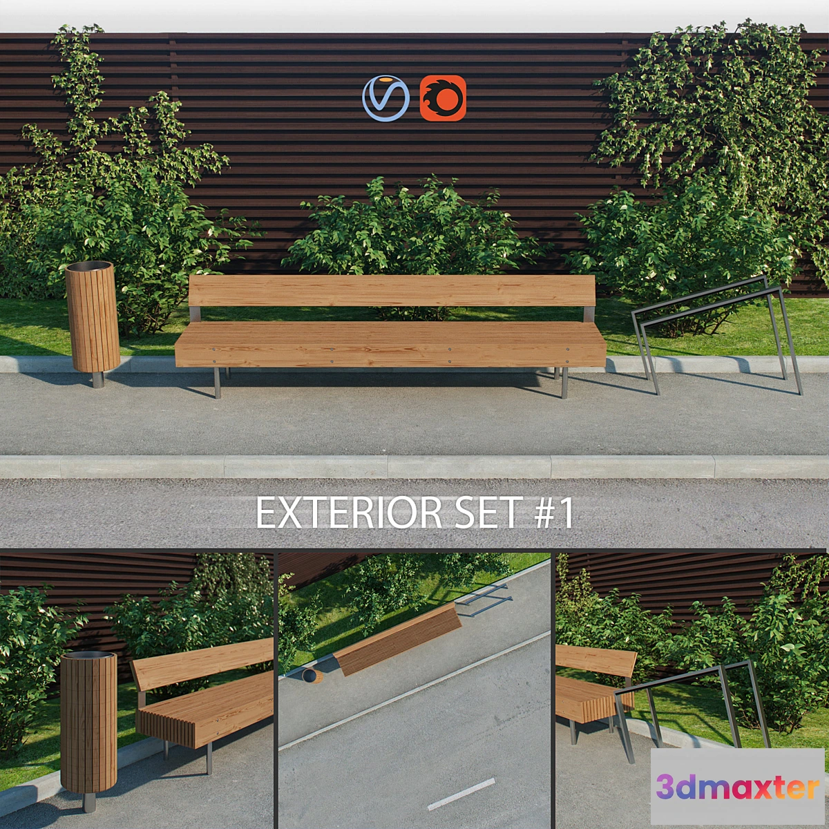 654585 - Exterior set 1 - Woody - LWD150 - Nanuk - NNK110 - Edgetyre - STE110