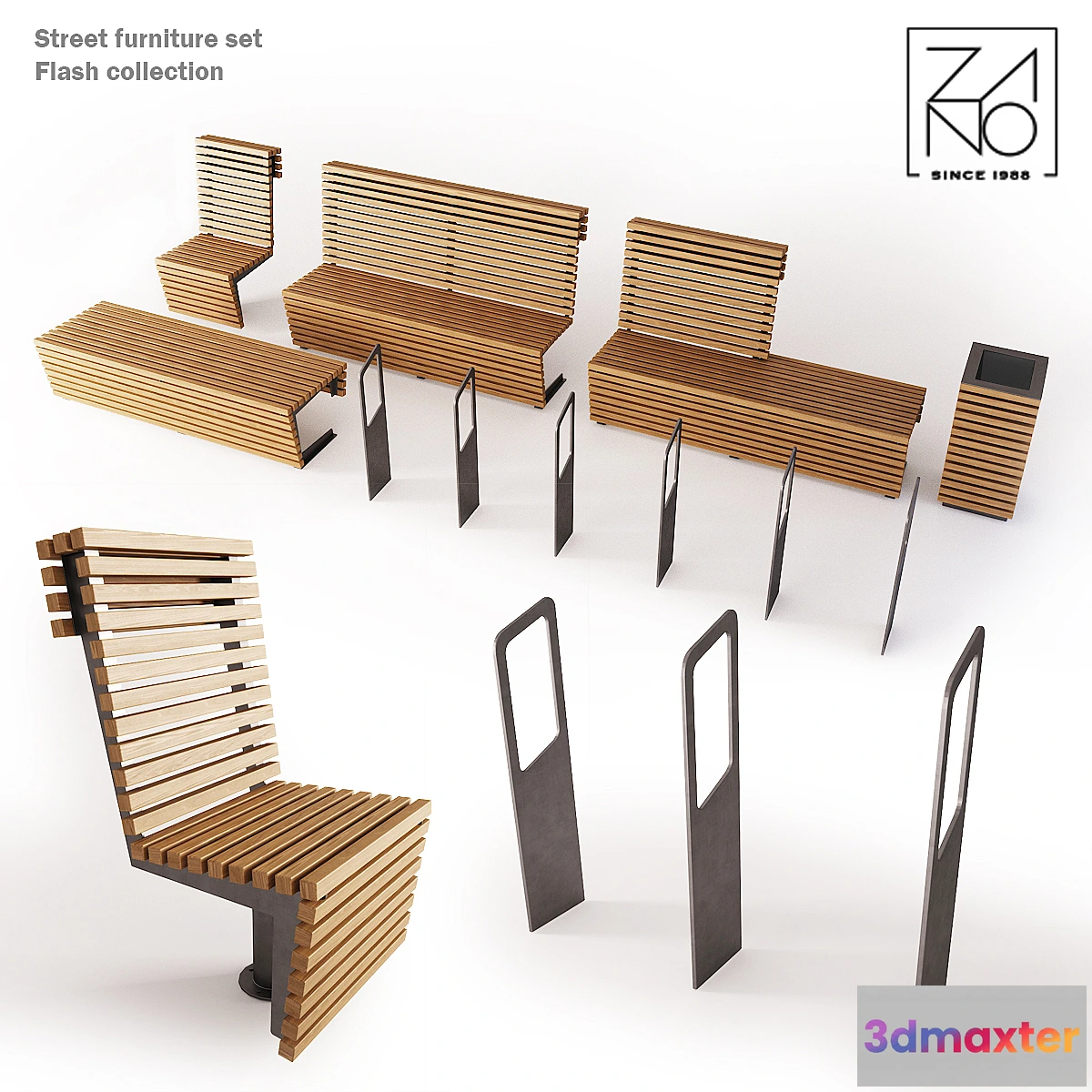 663701 - Zano PL Street furniture set
