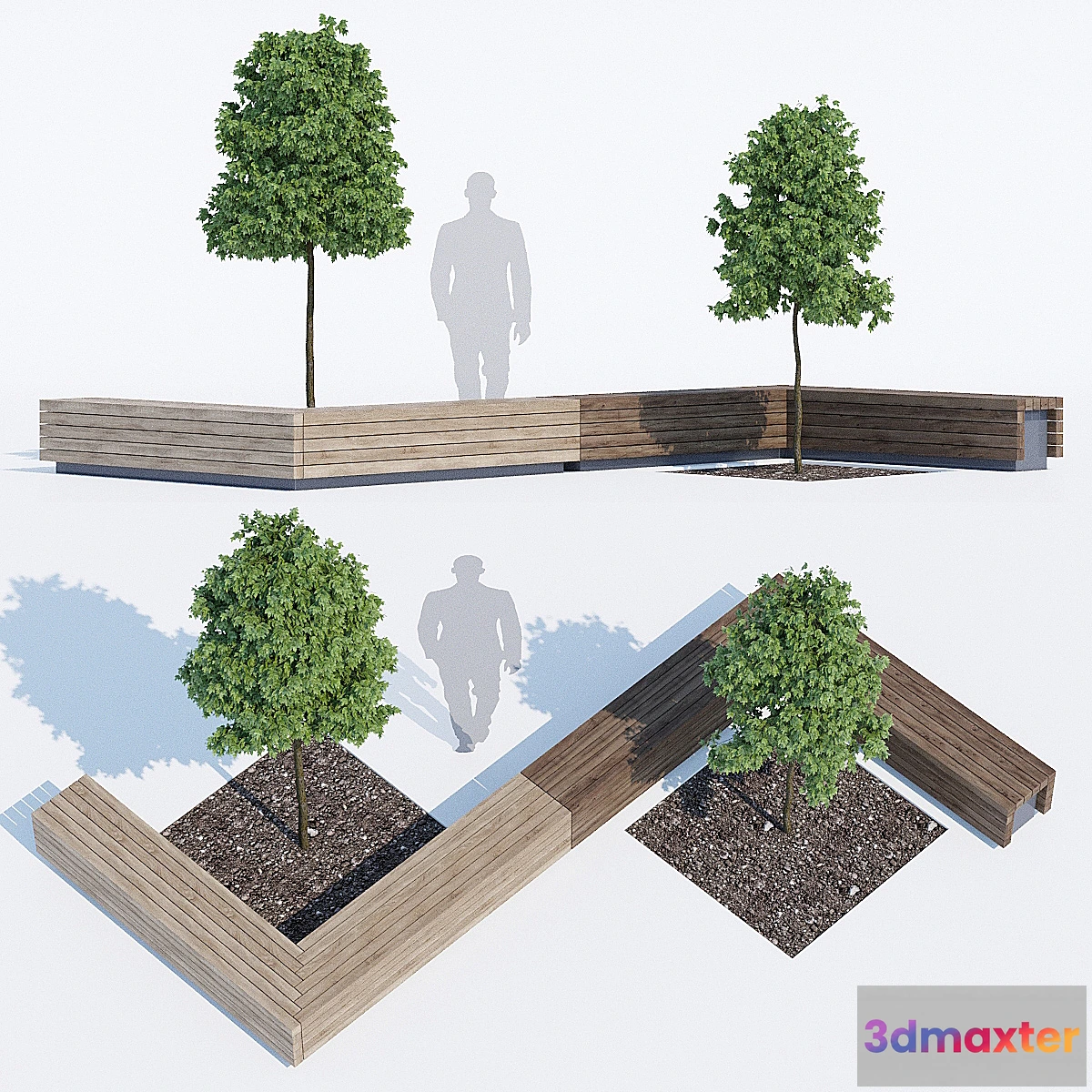 717994 - Solid peano benches - No.2