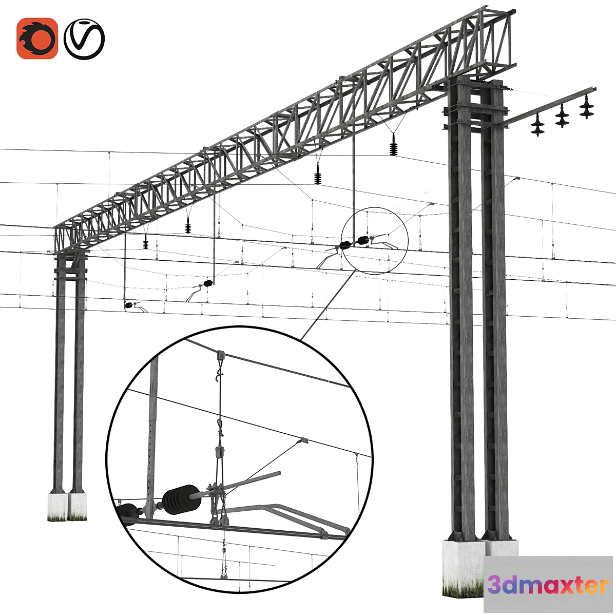718100 - Russian Railways contact network - No.2