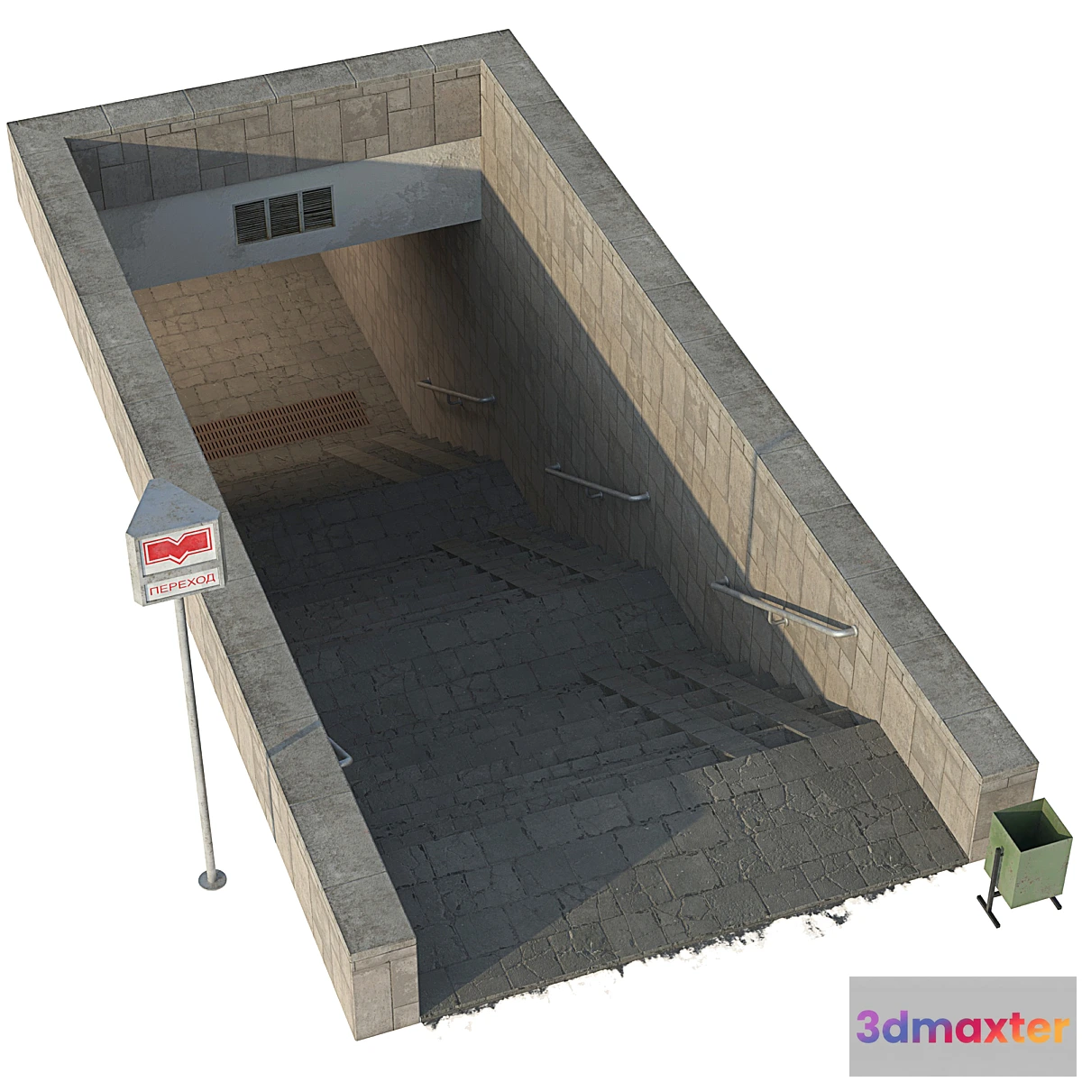 776733 - Entrance to the subway _ underpass