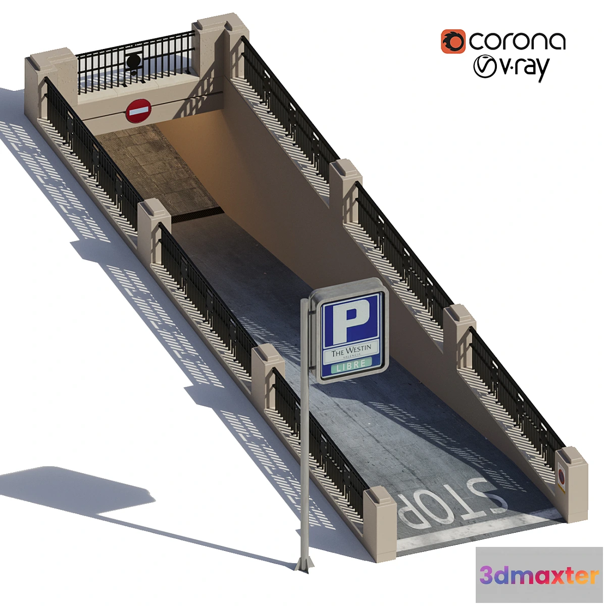 776745 - Entrance _ Exit to the underground parking