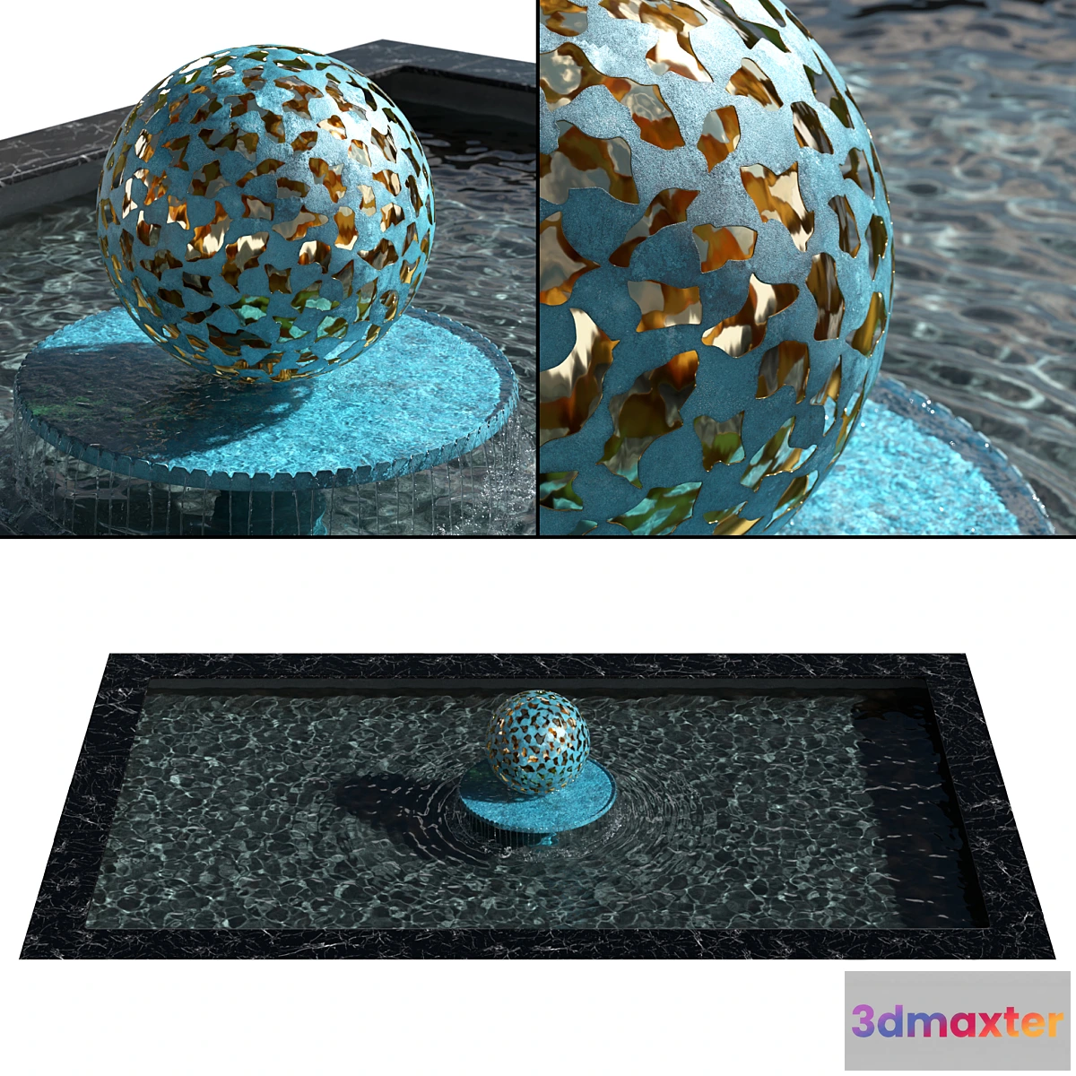 776781 - Fountain - Water Mantle by David Harber